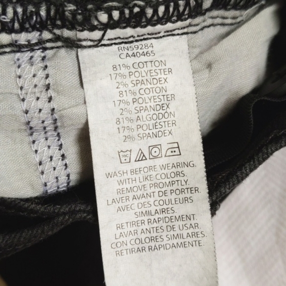 children's place black skinny denim jeans 18-24 months baby toddler girls - Picture 7 of 9